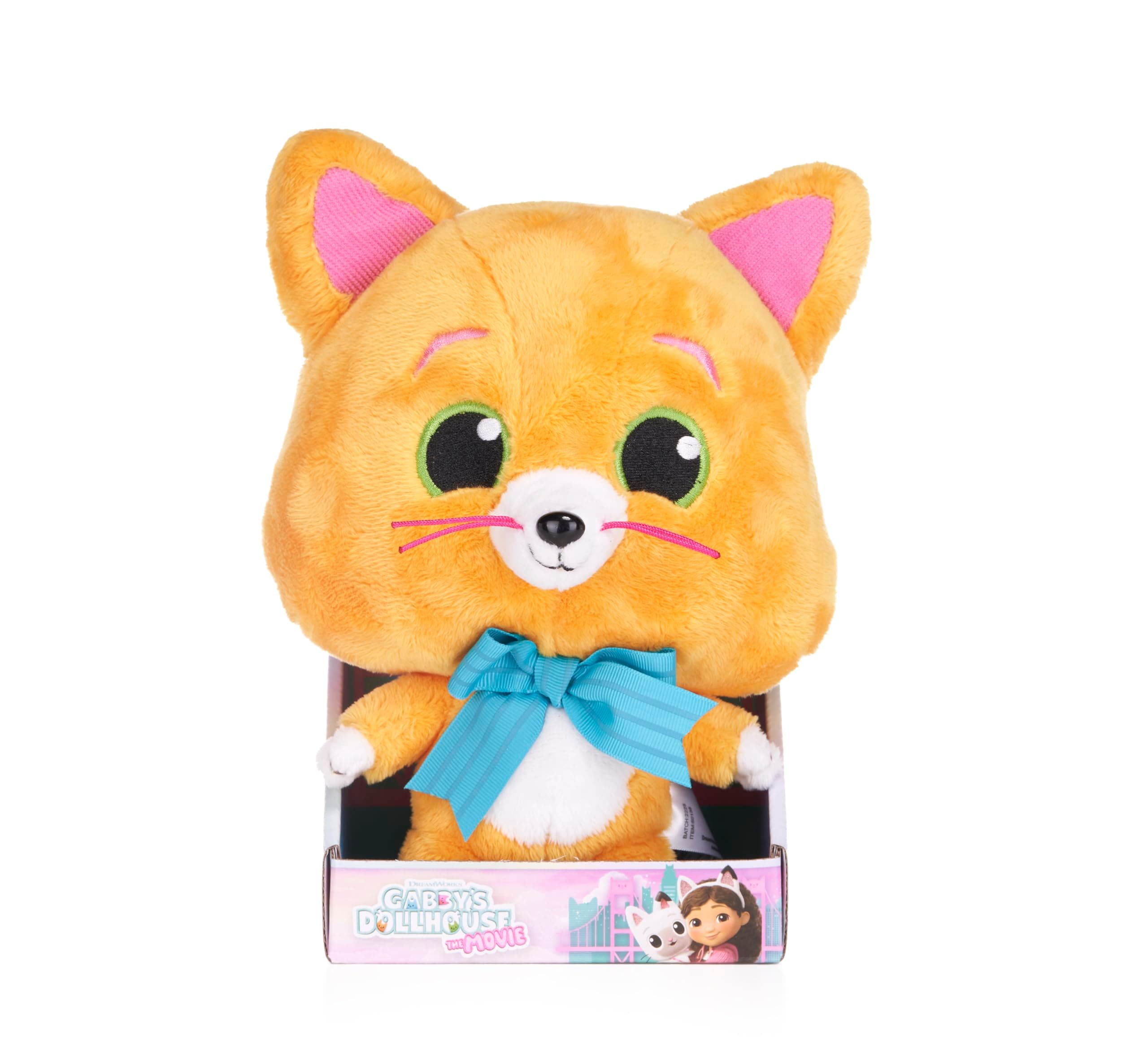 Gabby's Dollhouse The Movie 10" (25cm) Chumsley Cat Soft Plush Toy