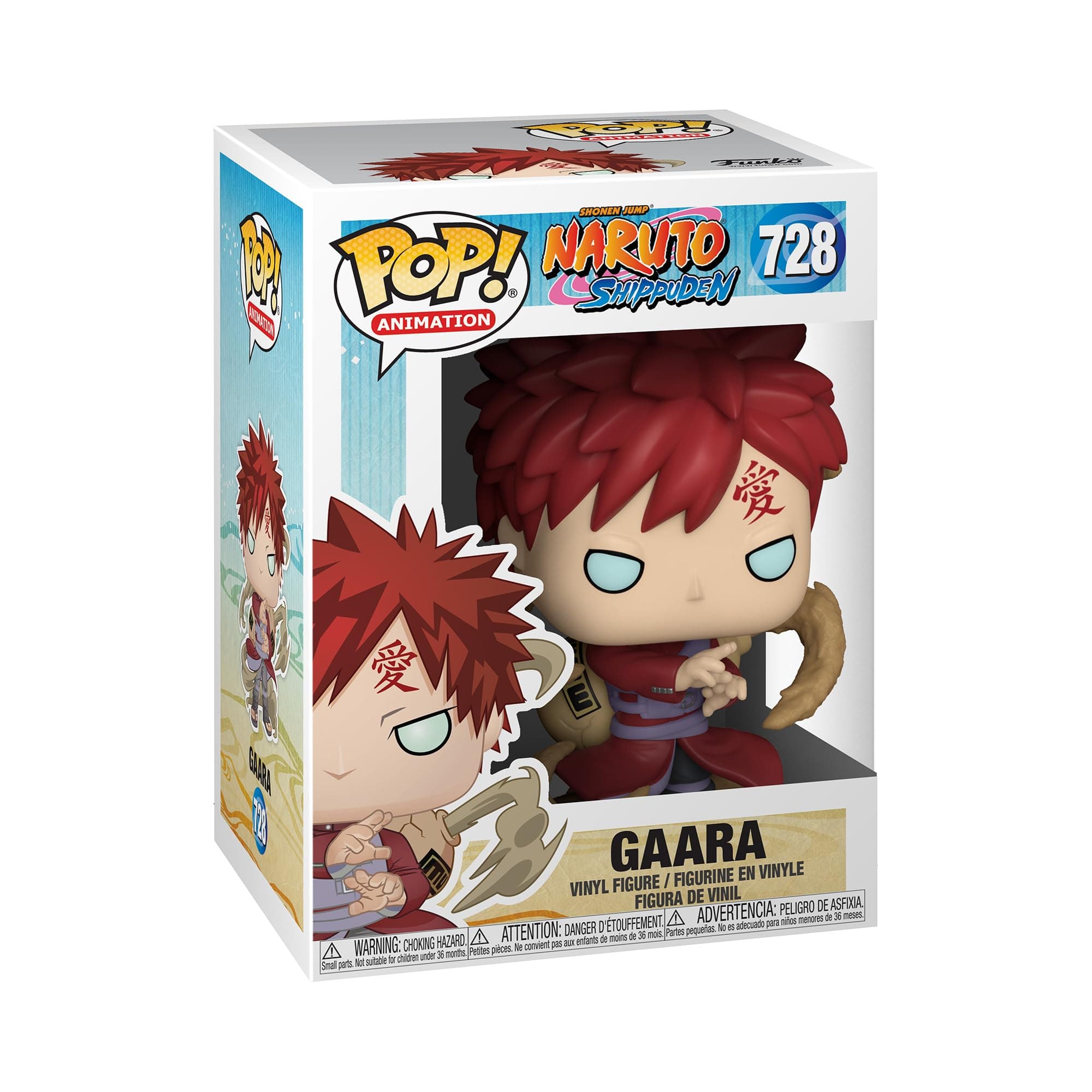 Funko Pop! Animation: Naruto - Gaara - Vinyl Collectible Figure - Gift Idea - Official Merchandise - Toy for Children and Adults - Anime Fans - Model Figure for Collectors and Display