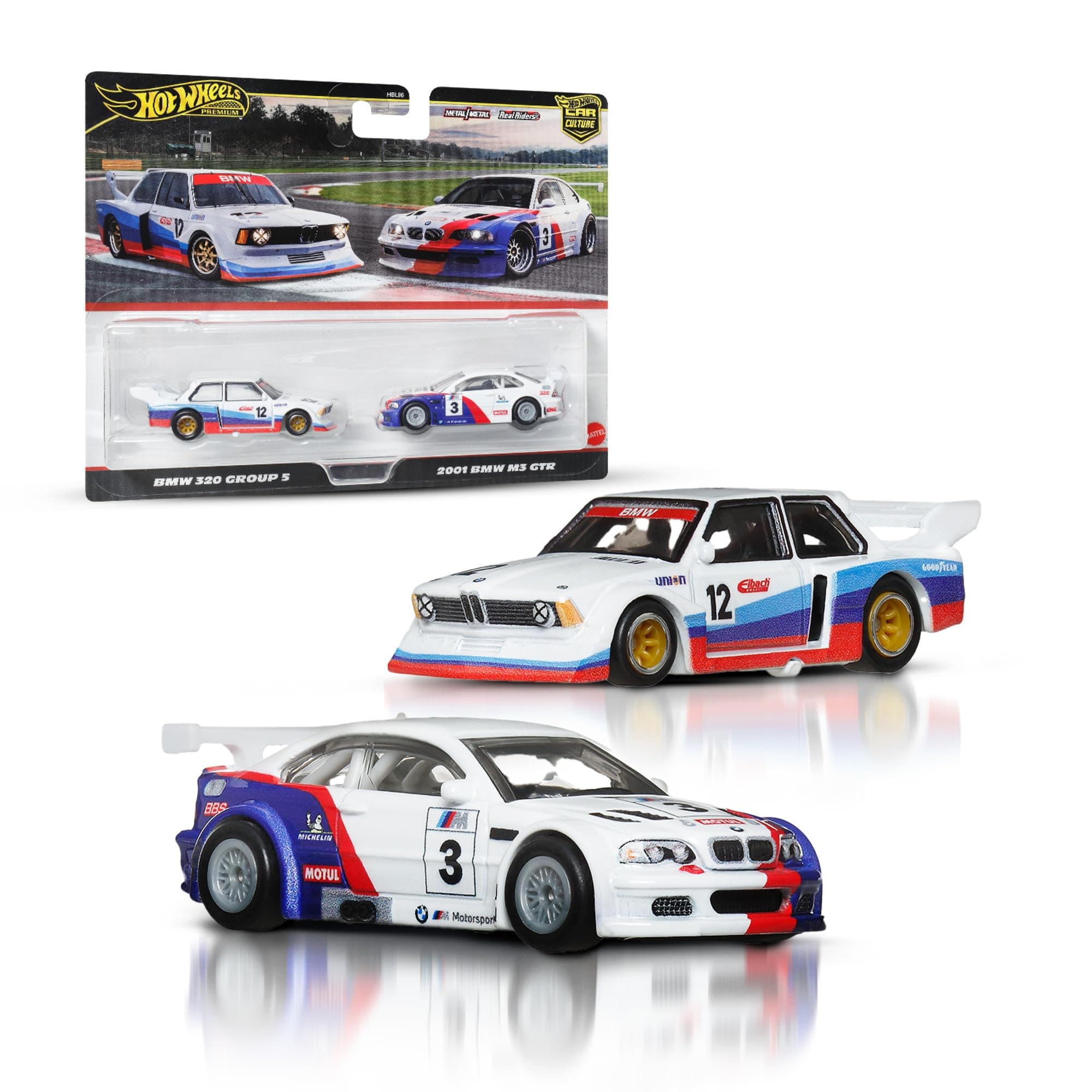 Hot Wheels Premium Car Culture BMW Race Cars 2-Pack