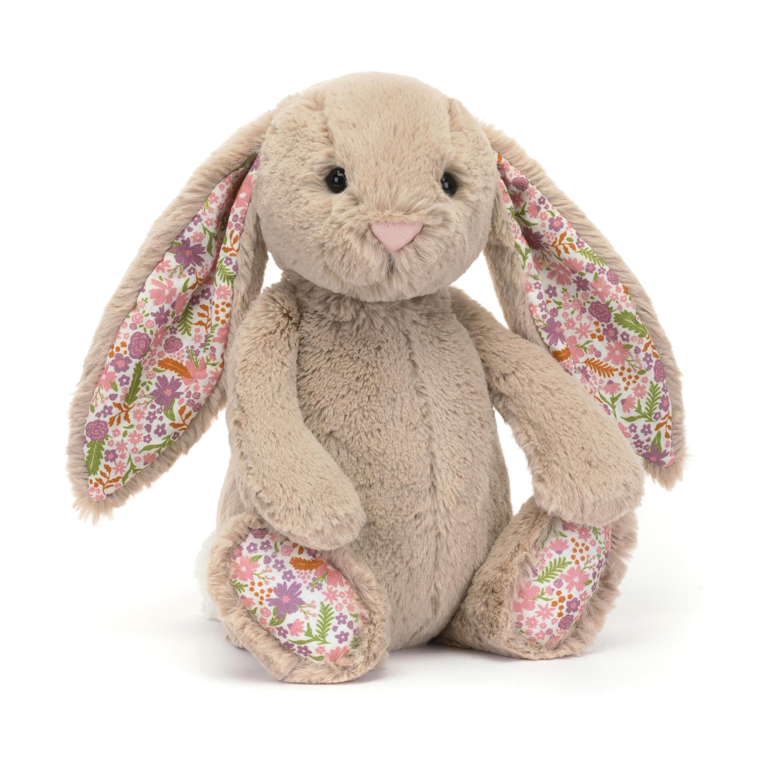 Jellycat Blossom Beige Bunny Petal Stuffed Animal, Medium