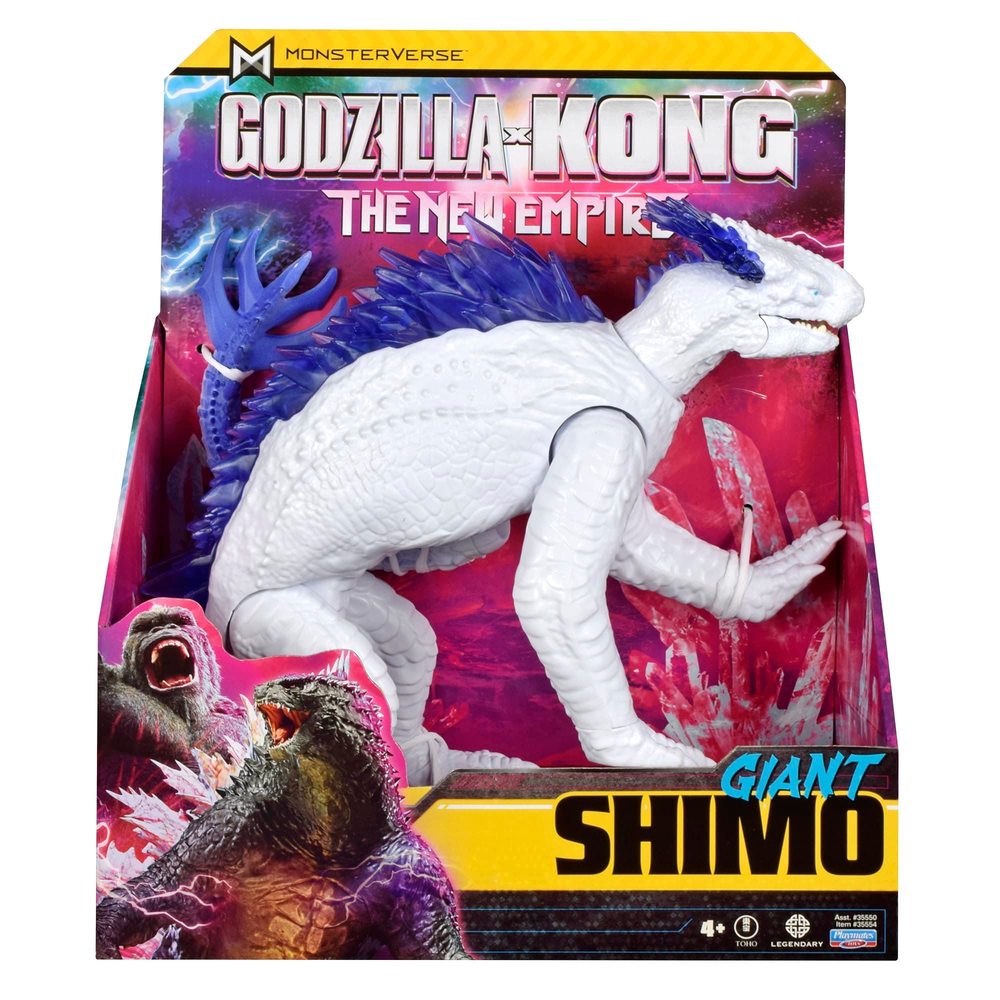 Godzilla x Kong: The New Empire, 11-Inch Giant Shimo Action Figure Toy, Iconic Collectable Movie Character, Limited Edition Packaging Inspired by Hollow Earth Landscape, Suitable for Ages 4 Years+
